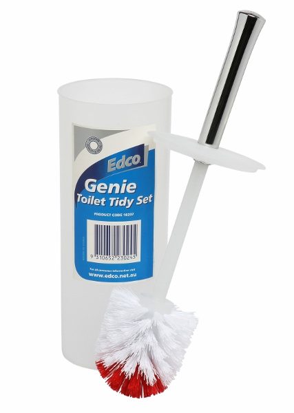 Edco Genie enclosed Toilet Tidy set