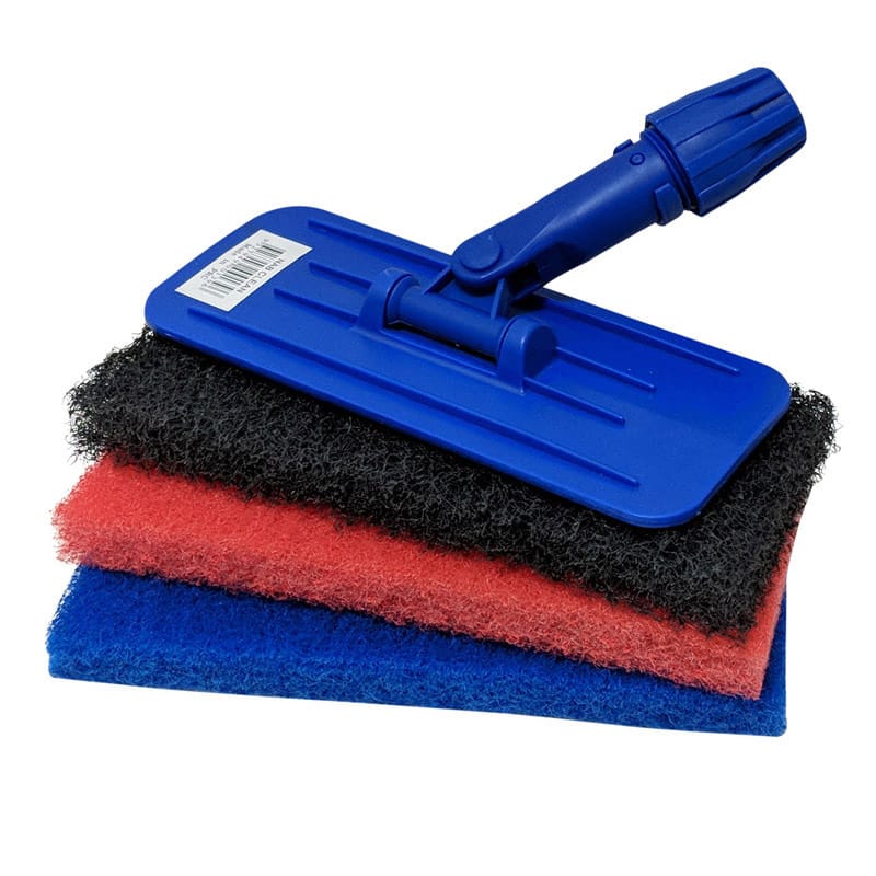 Eager beaver Floor Tool with Handle + 3 pads