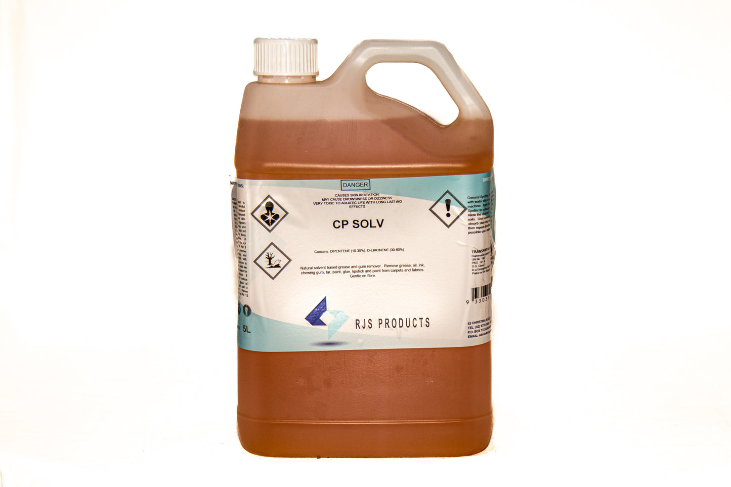 CP Solv - Enviro Friendly Carpet Grease, Gum, Ink Remover