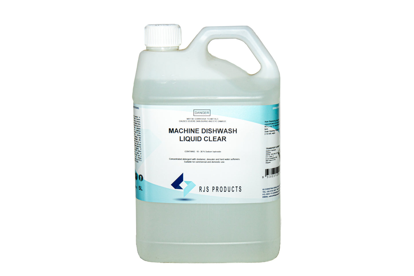 Machine Dishwashing Liquid-Clear