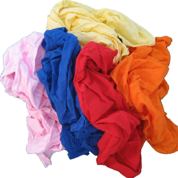 Rags Jumbo knits /Soft Knit coloured t-shirt material 15kg