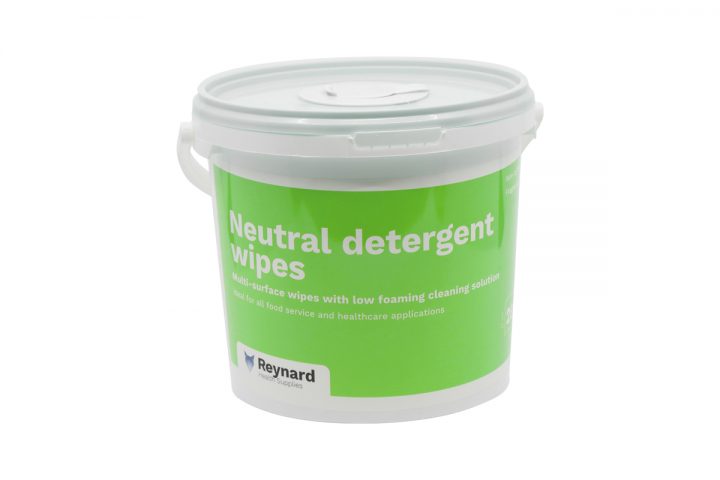 Reynard Neutral Detergent Wipes Alcohol Free 280sht