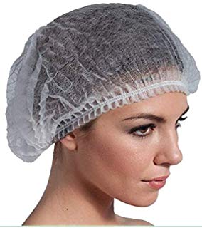 Bouffant Caps White 10x100pc/Carton
