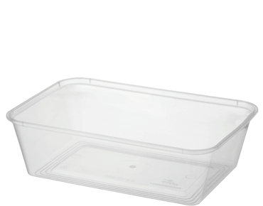 Disp Rectangular Container 650ml