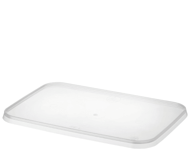 Lid for Rectangular Container - Clear