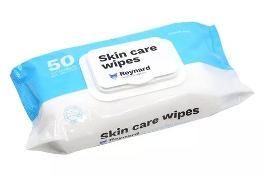 Reynard Adult Skin Care Wet Wipes 33x20cm 50/pk 12pk/ctn