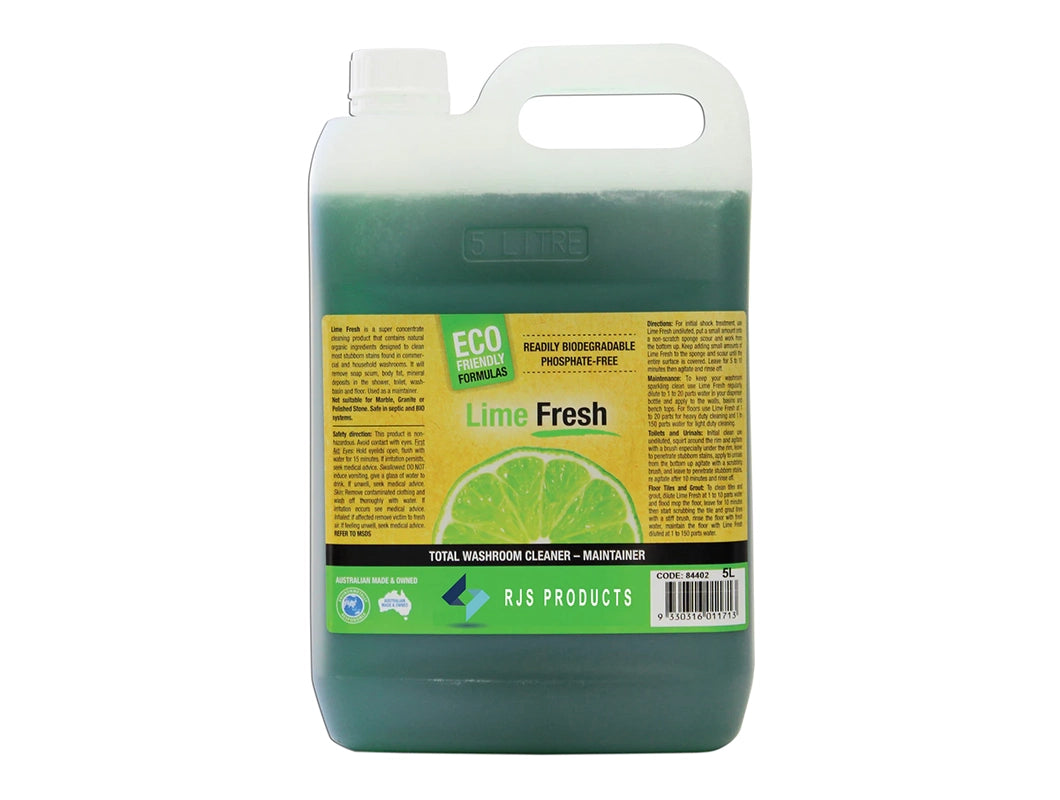 Lime Fresh - Concentrated Washroom Cleaner & Maintainer
