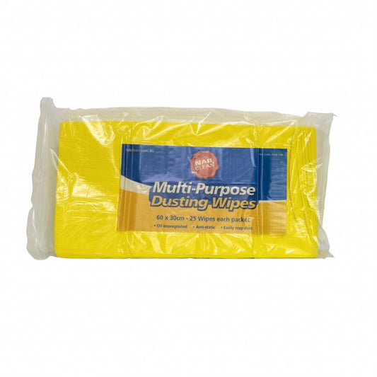 Yellow Oil Dust Cloth  25pc