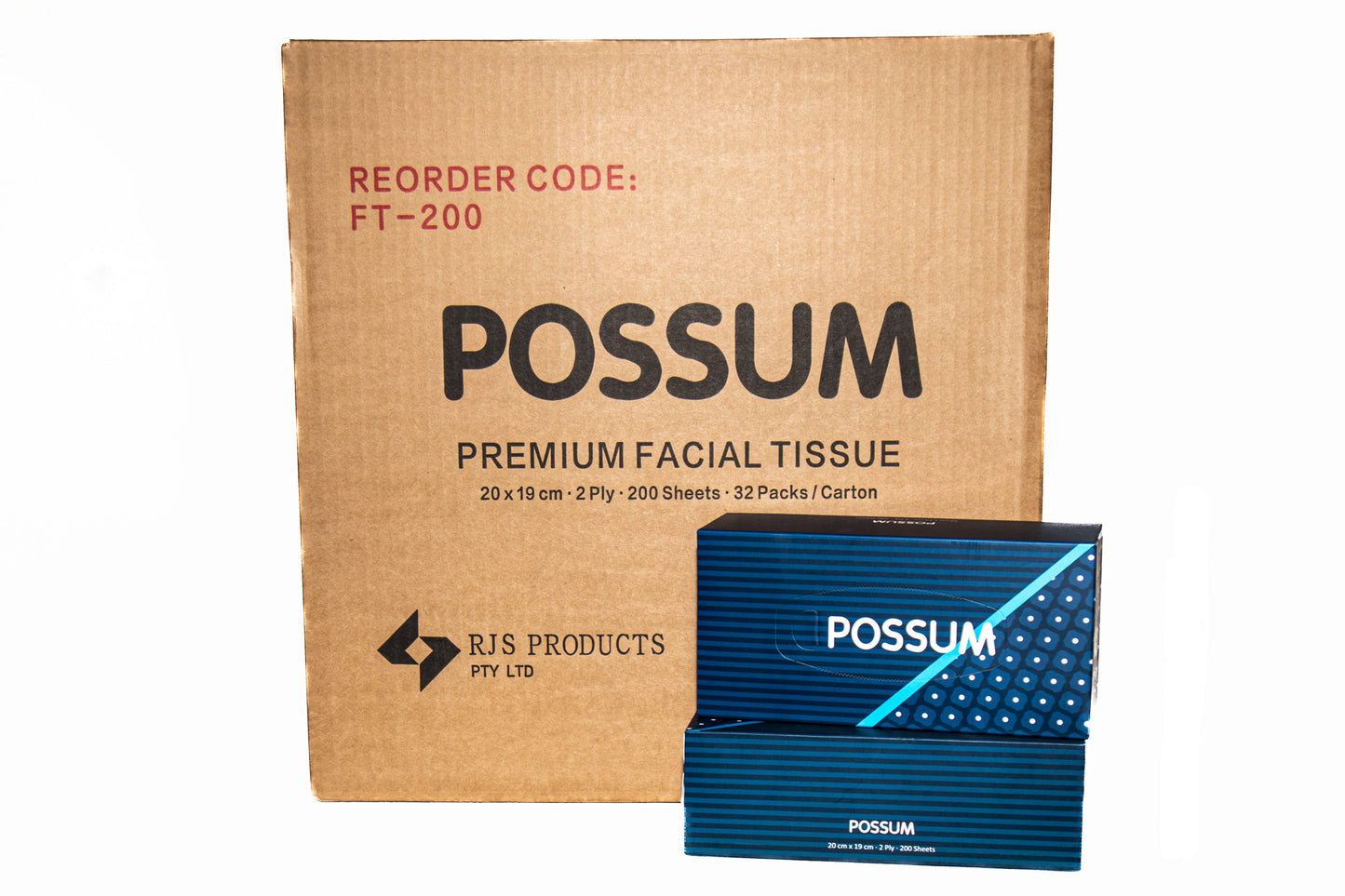Premium Facial Tissue 200's 2ply