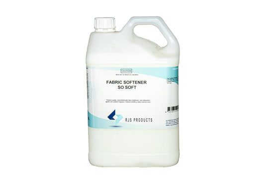 White Fabric Softener - So Soft w/Floral Fragrance