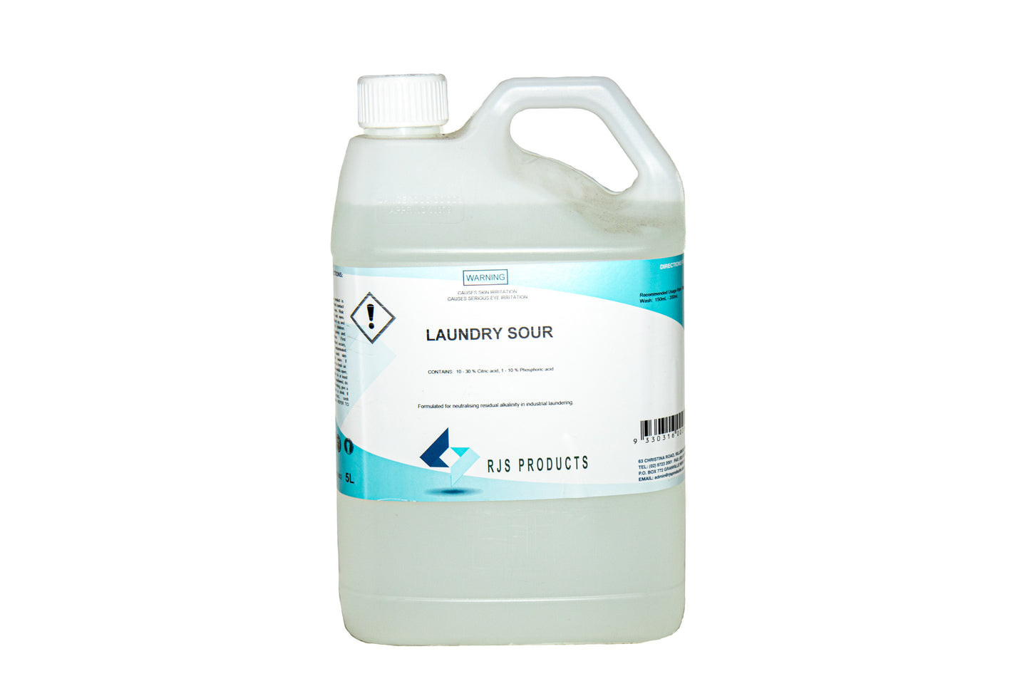 Laundry Sour - Neutralises Residual Alkalinity