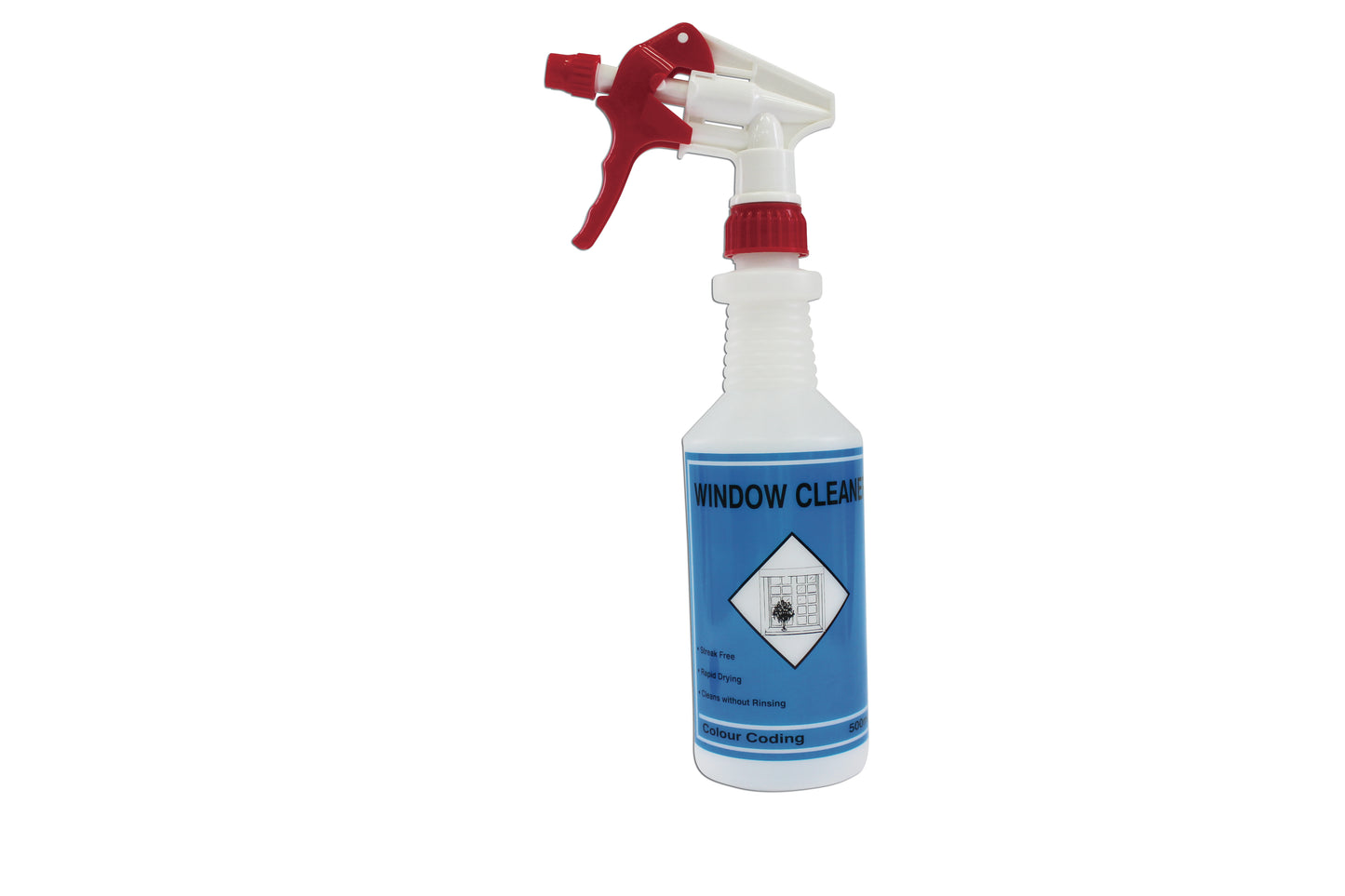 Screen Printed Spray Bottle with Trigger - Window Cleaner 500ml