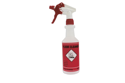 Screen Printed Spray Bottle with Trigger - Floor Cleaner 500ml