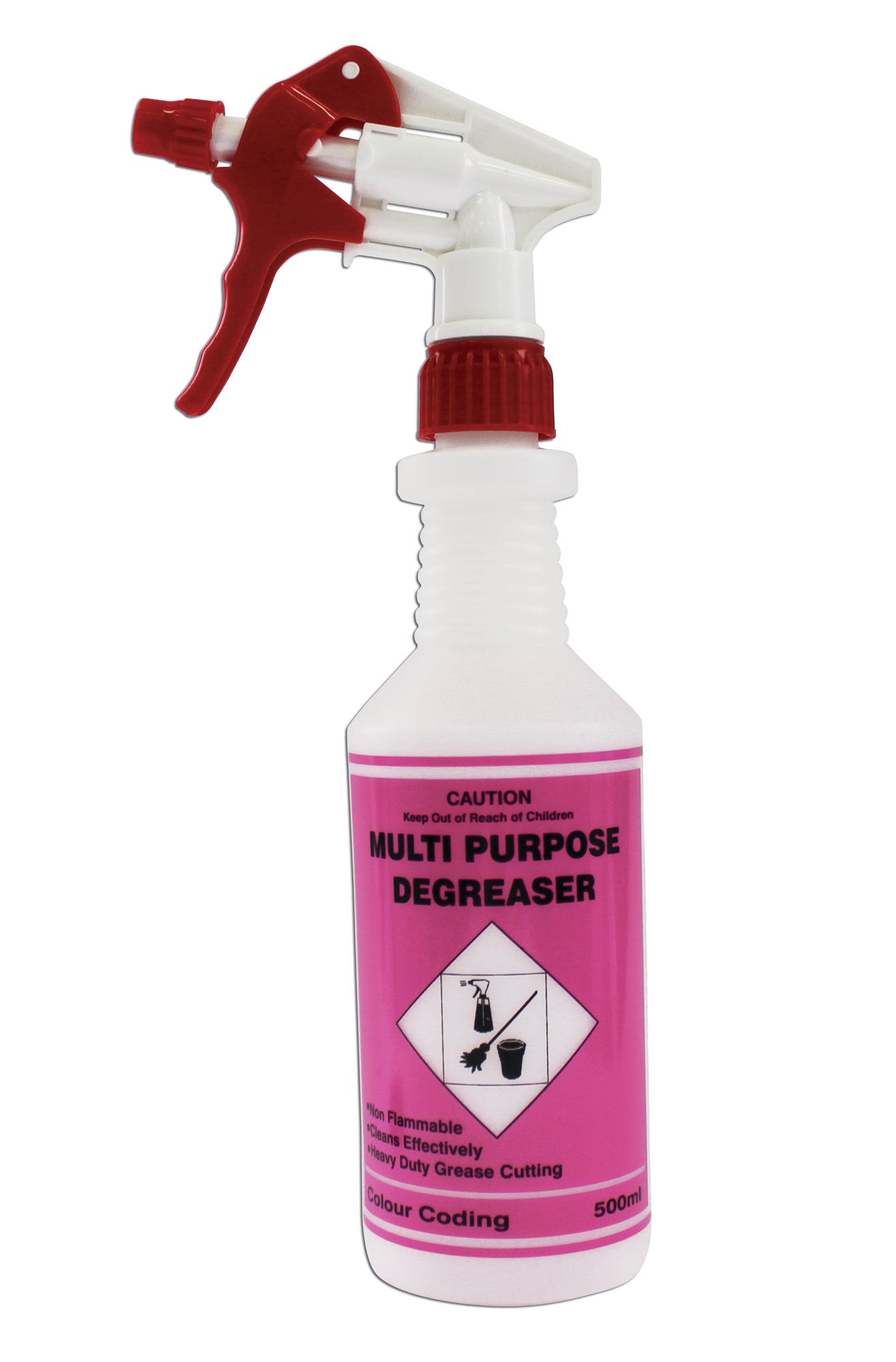 Screen Printed Spray Bottle with Trigger - Multi Purpose 500ml