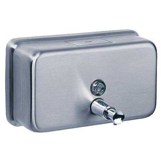 Horizontal soap dispenser Stainless Steel