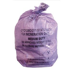 Cytotoxic Waste Bags (Purple) 100pc